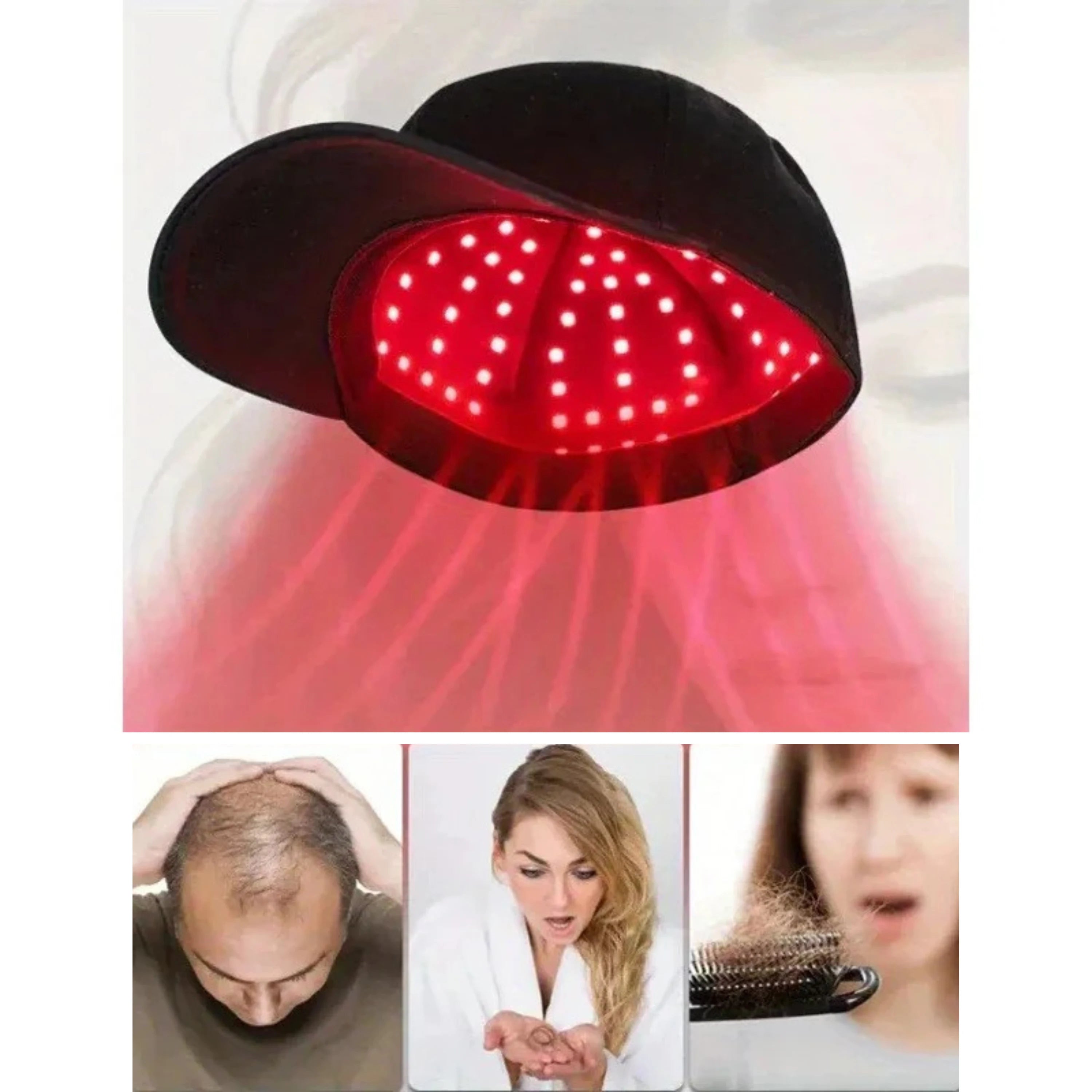 GrowGlow – Red Light Therapy Cap for Hair Regrowth