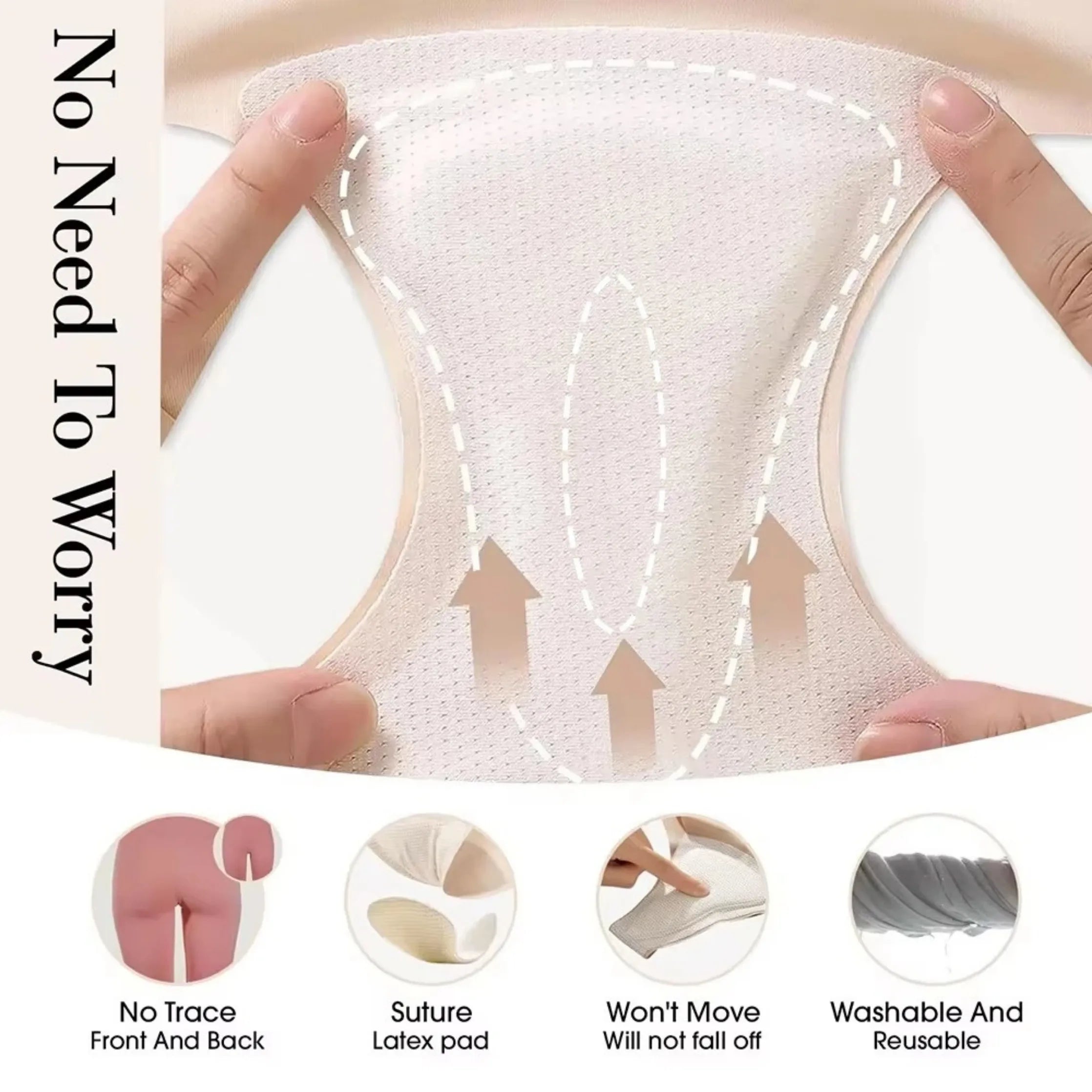 SecretGlam – Invisible Camel Toe Proof Panties for a Smooth, Confident Look
