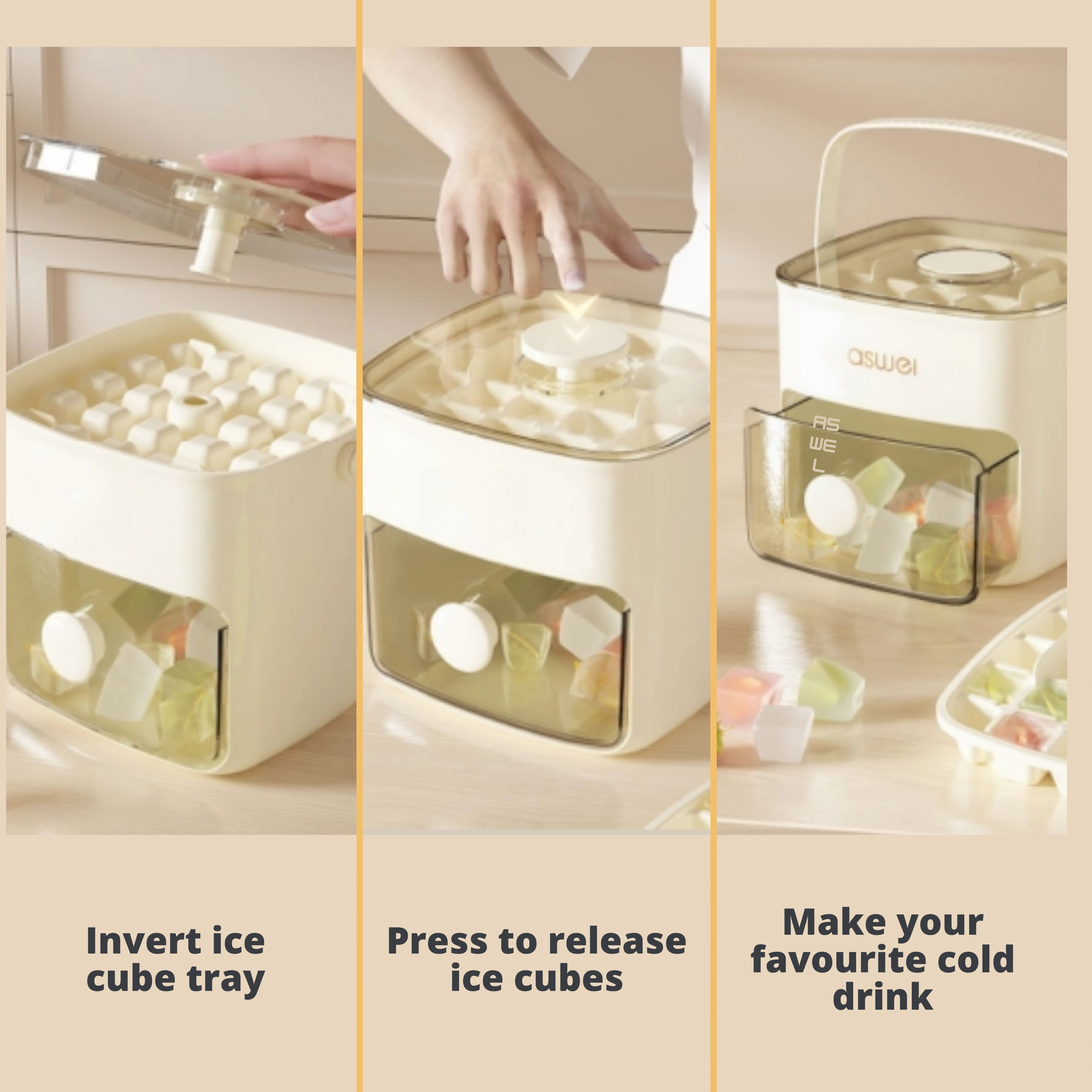 CubePress – Make ice the easy way