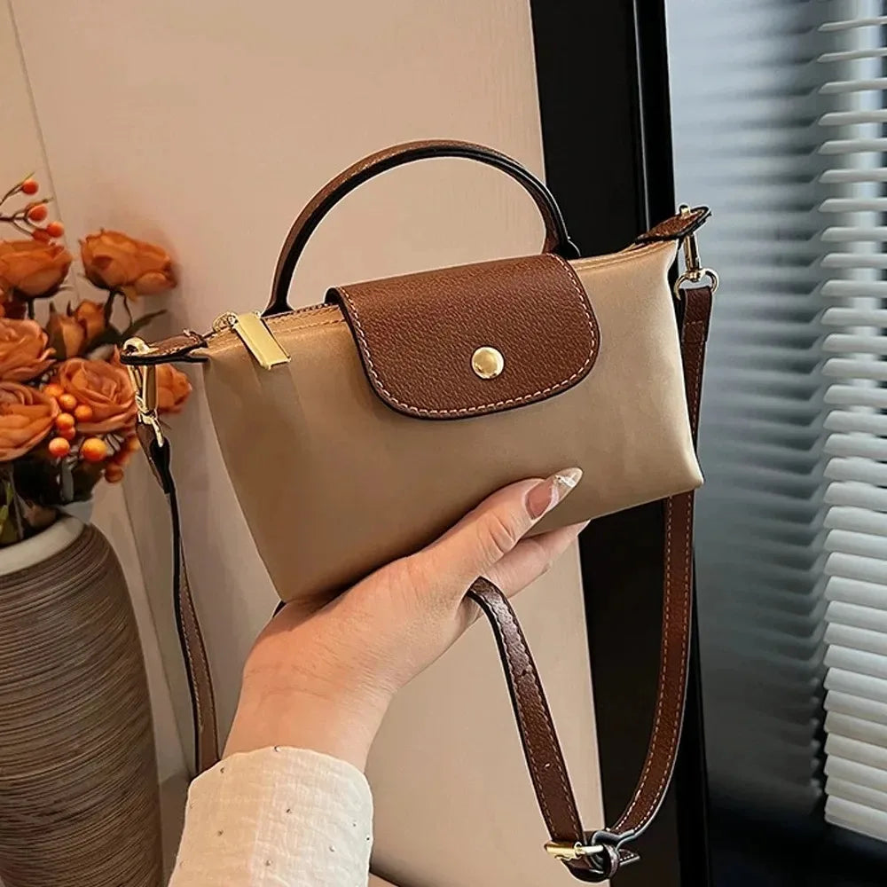 CarryGlow – Trendy Colorblock Mini Shoulder Bag for Women – 2025 Collection