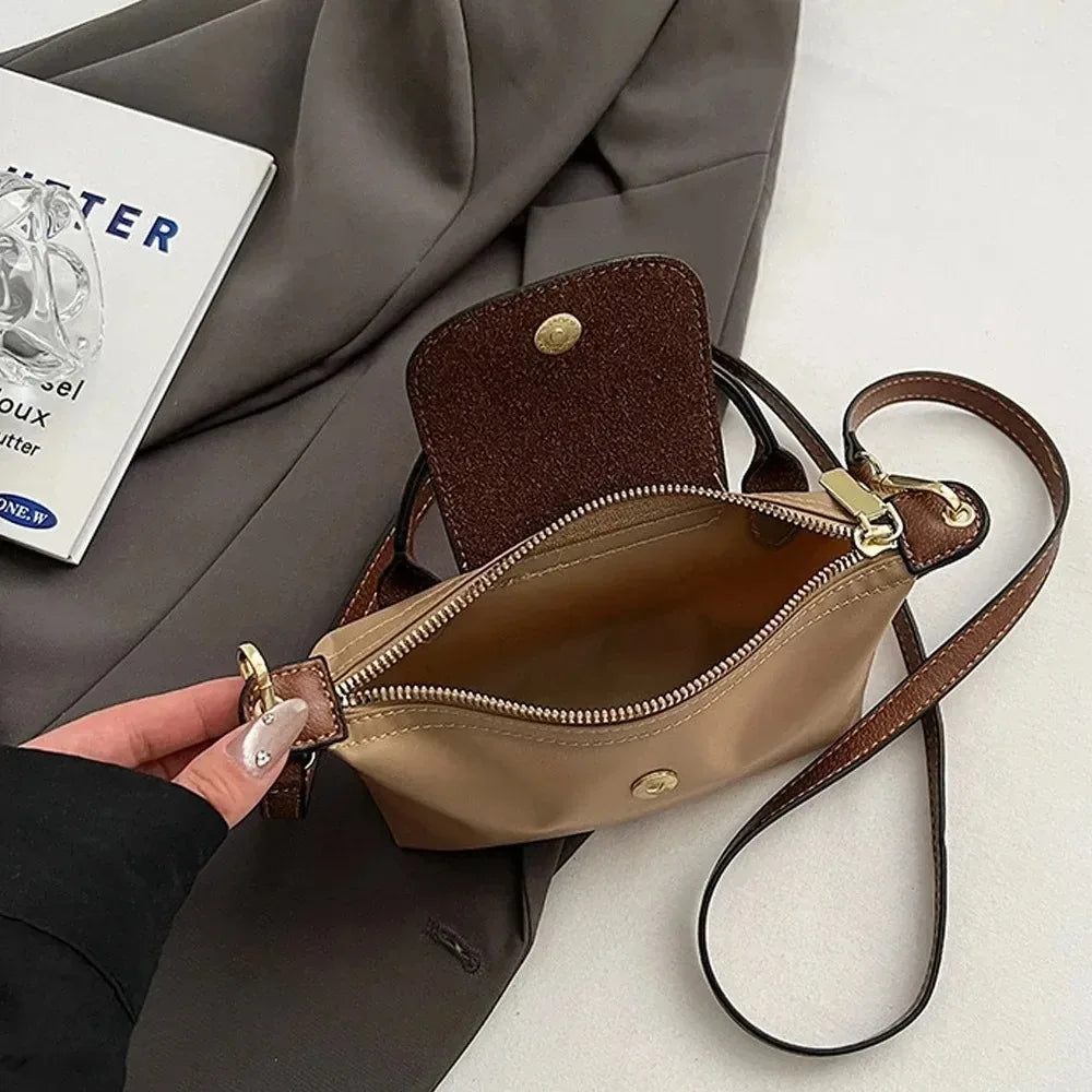 CarryGlow – Trendy Colorblock Mini Shoulder Bag for Women – 2025 Collection