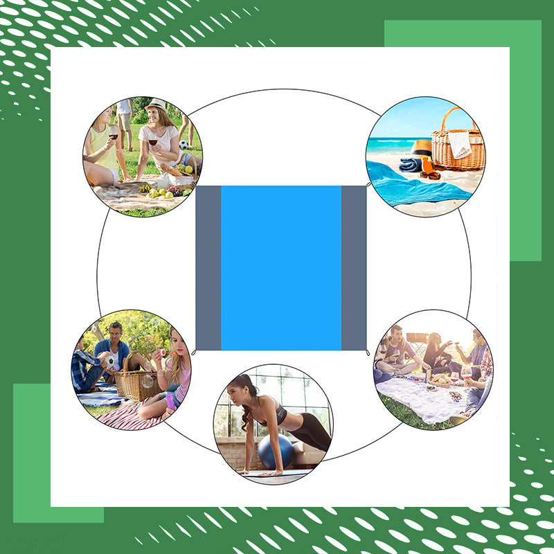Sand’NoMore: Sand-Free Beach Blanket