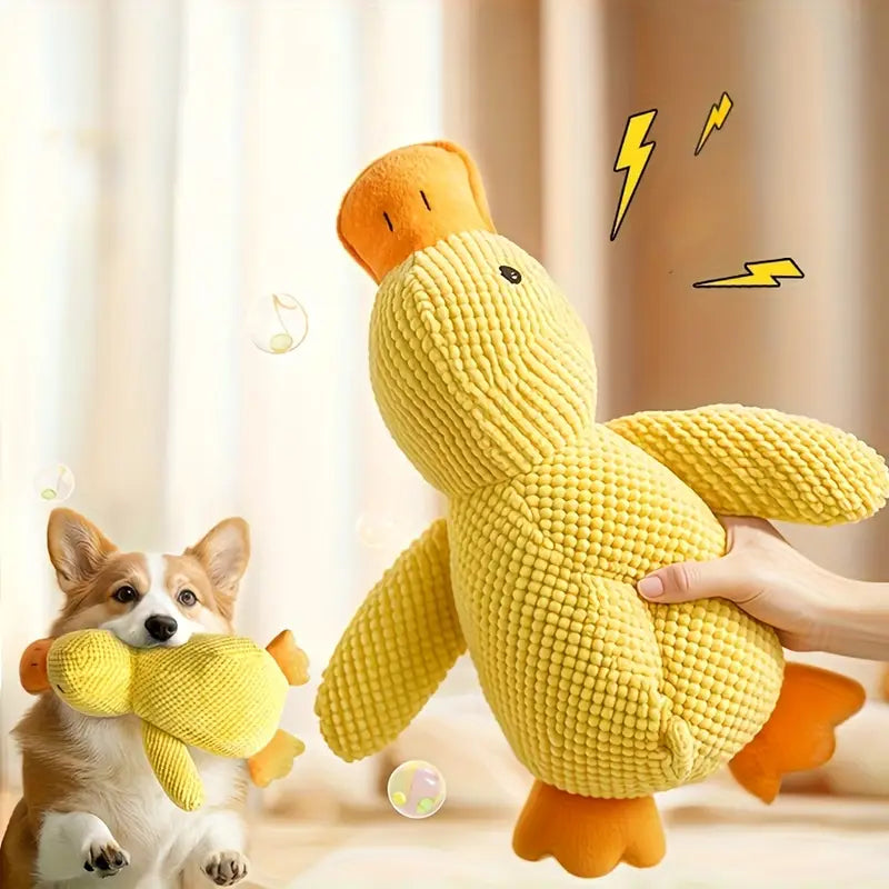 Squeaky Plush Duck Toy for Dogs | Soft & Durable Chew Toy
