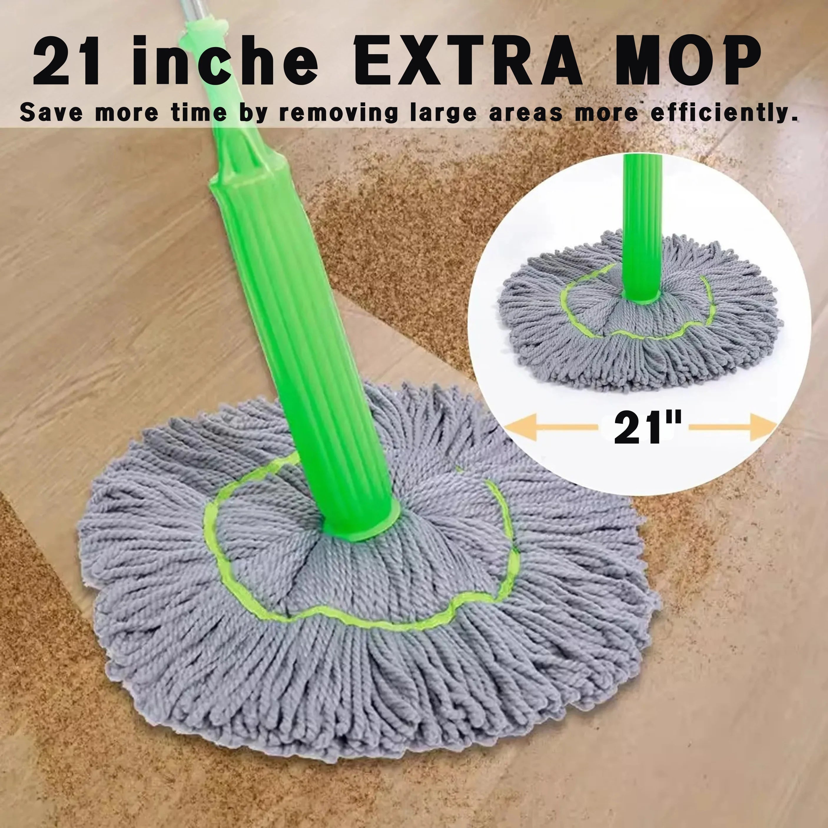 SwiftDry Mop – Clean and Dry in One Swipe