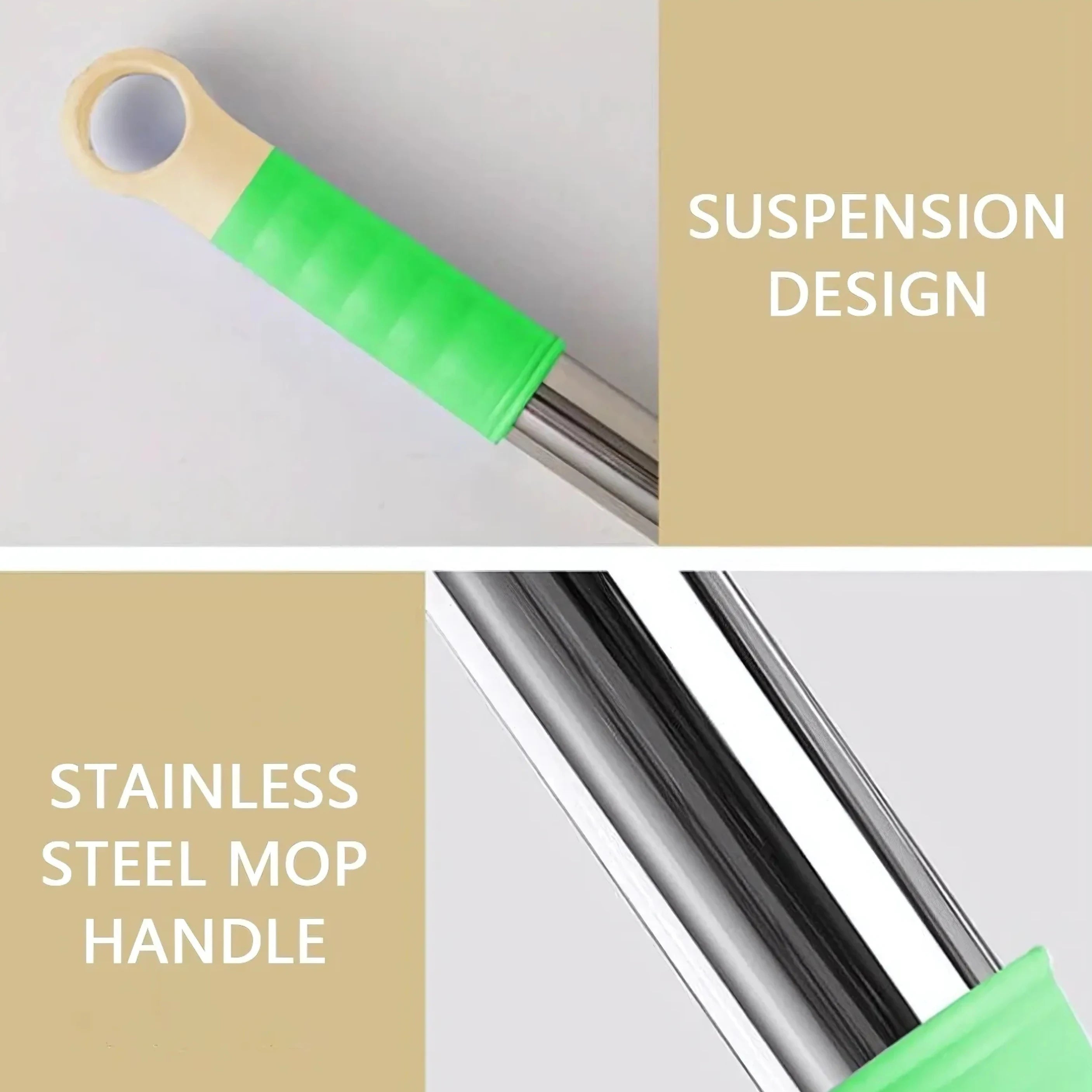 SwiftDry Mop – Clean and Dry in One Swipe