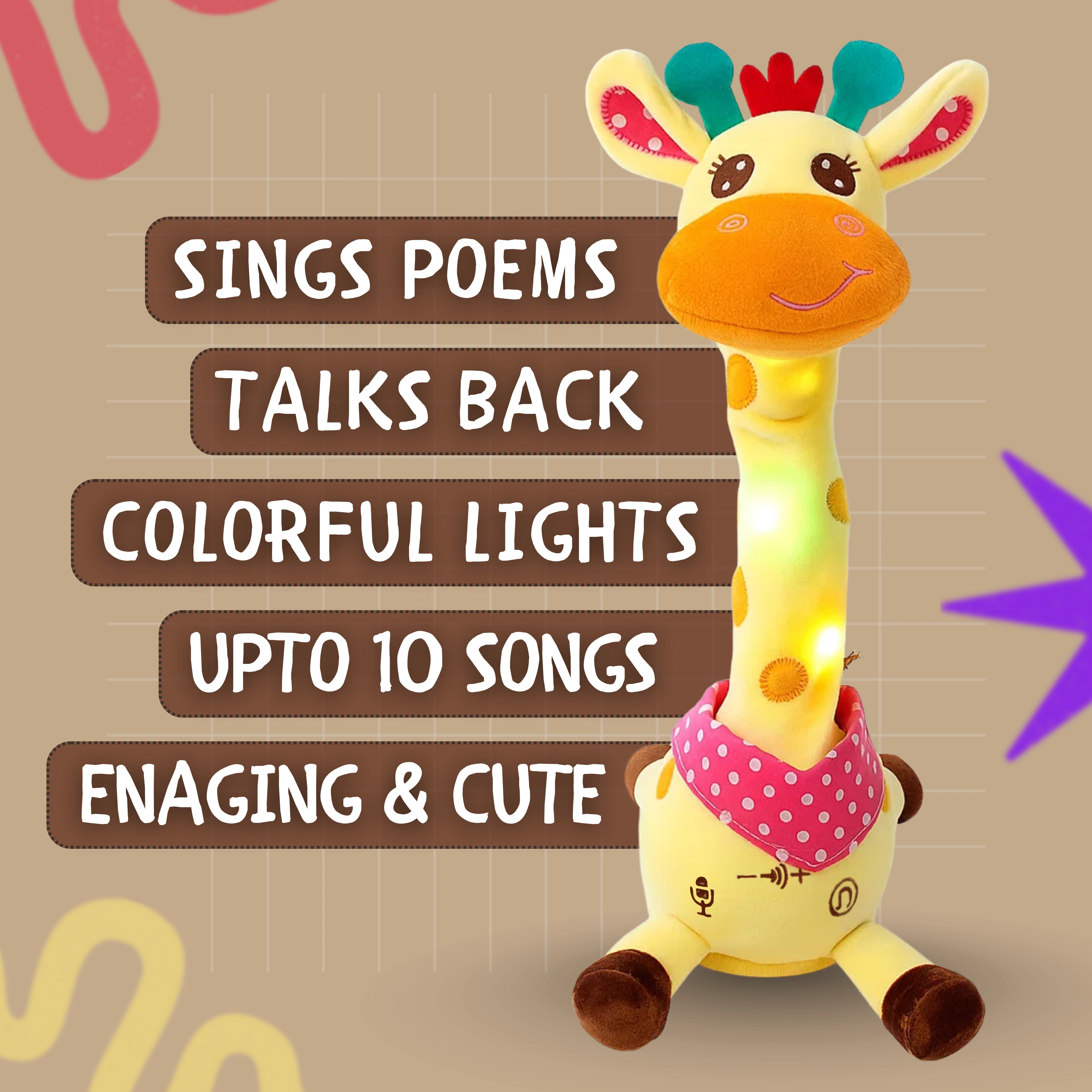 BlinkyRaffe™ – Cute Giraffe Night Light for Kids
