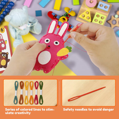 SewiGlow – Kids Sewing Kit for Beginners (6pcs Set)