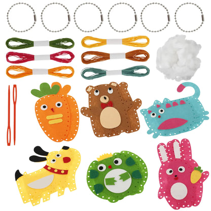 SewiGlow – Kids Sewing Kit for Beginners (6pcs Set)