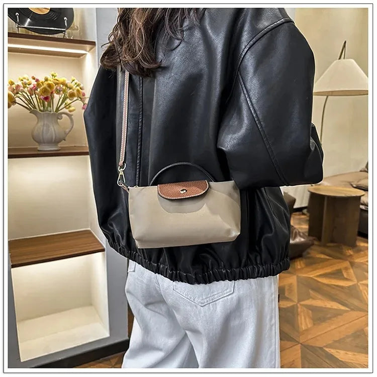 CarryGlow – Trendy Colorblock Mini Shoulder Bag for Women – 2025 Collection