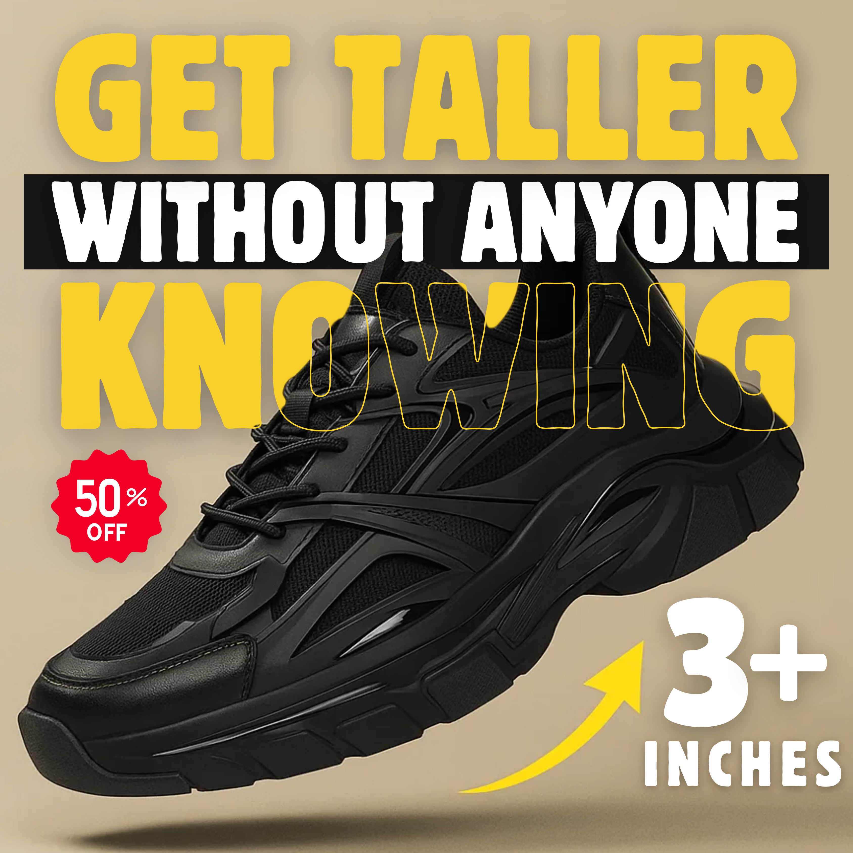 RiseStep – Gain height, no one knows how (+3" / ~7.5 cm)