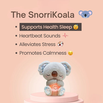 SnorriKoala – The cuddly breathing buddy that melts stress away