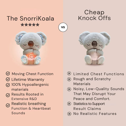 SnorriKoala – The cuddly breathing buddy that melts stress away